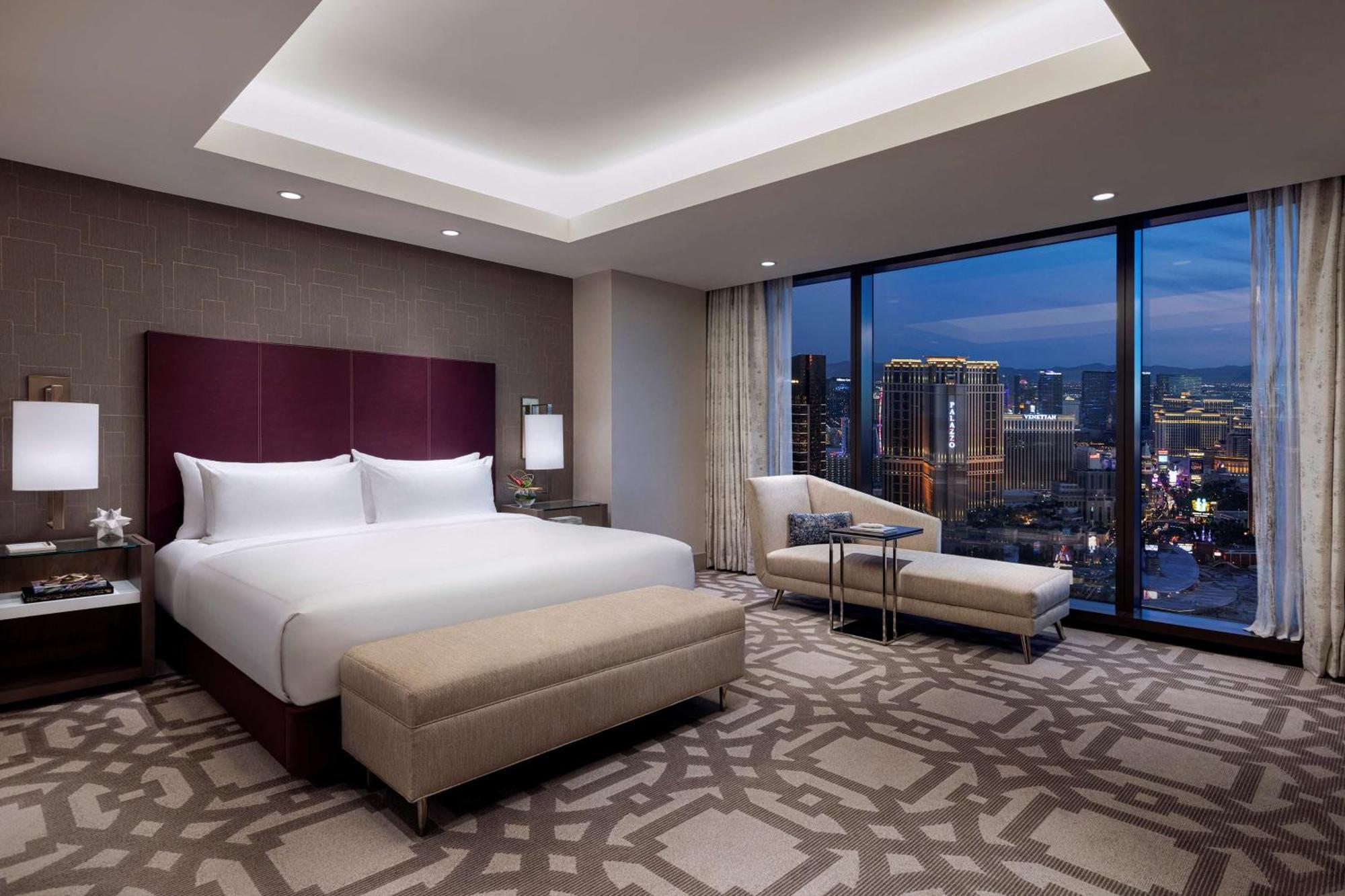 Suite de entretenimiento de 1 dormitorio con vistas al Strip