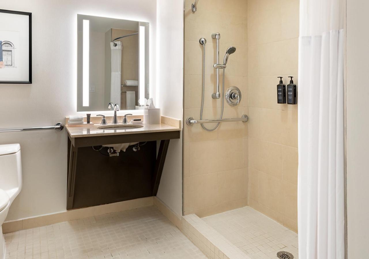 Traditional Room Two Queen Beds City View Roll Shower Mobility Hearing Accessible
