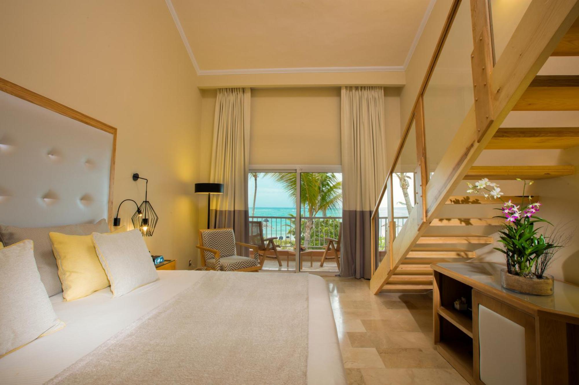 Loft-Suite am Strand mit Panoramablick aufs Meer